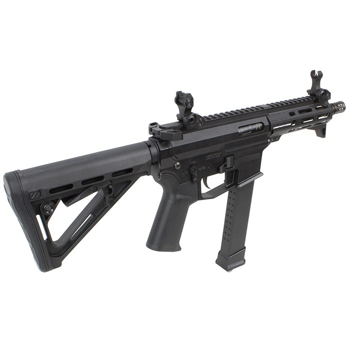 UDP-9 6インチ Mスタイル ストック G3フルメタル電動ガン BK ≪電子