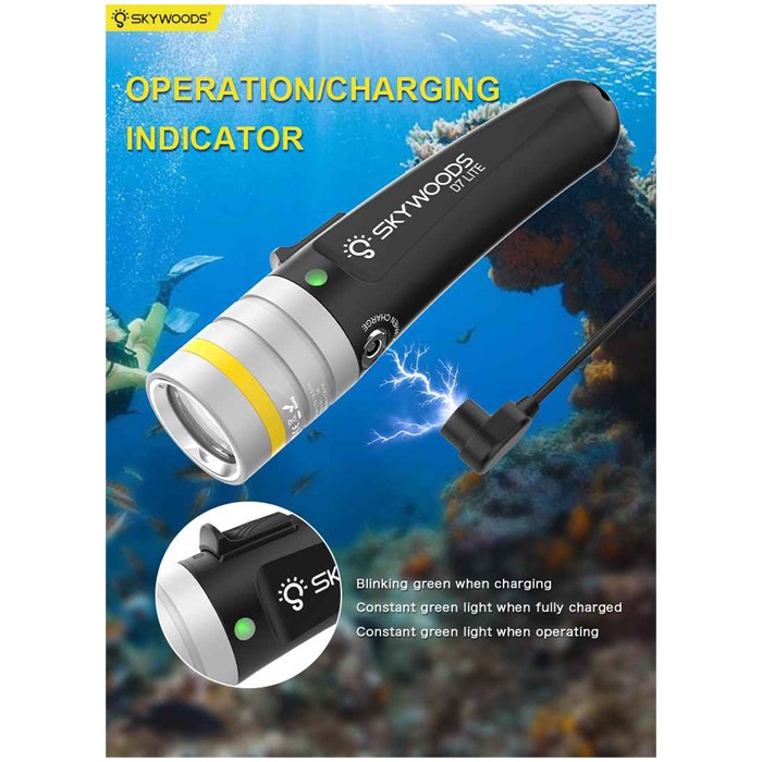 D7 Lite Diving Flash Light