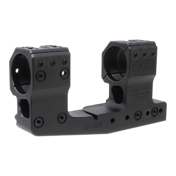 SPUHRタイプ 30mm スコープマウントリング 1.93インチ BLACK