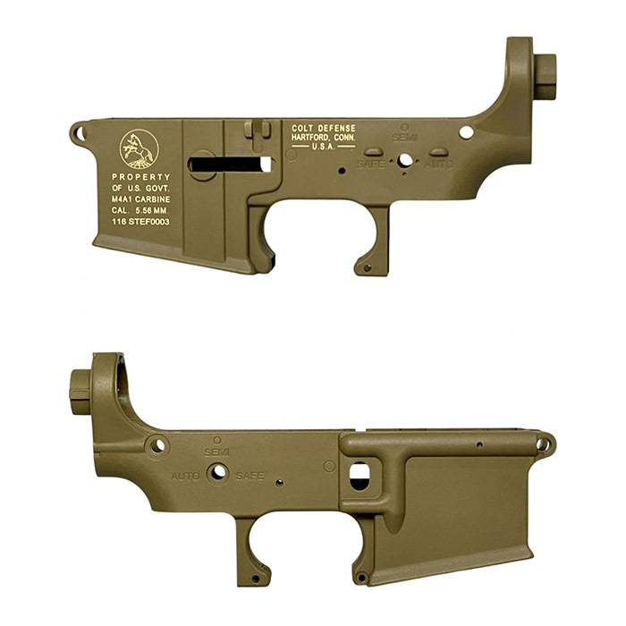 S&T M16/M4シリーズ スポーツライン AEG用 ナイロン ロアフレーム DE