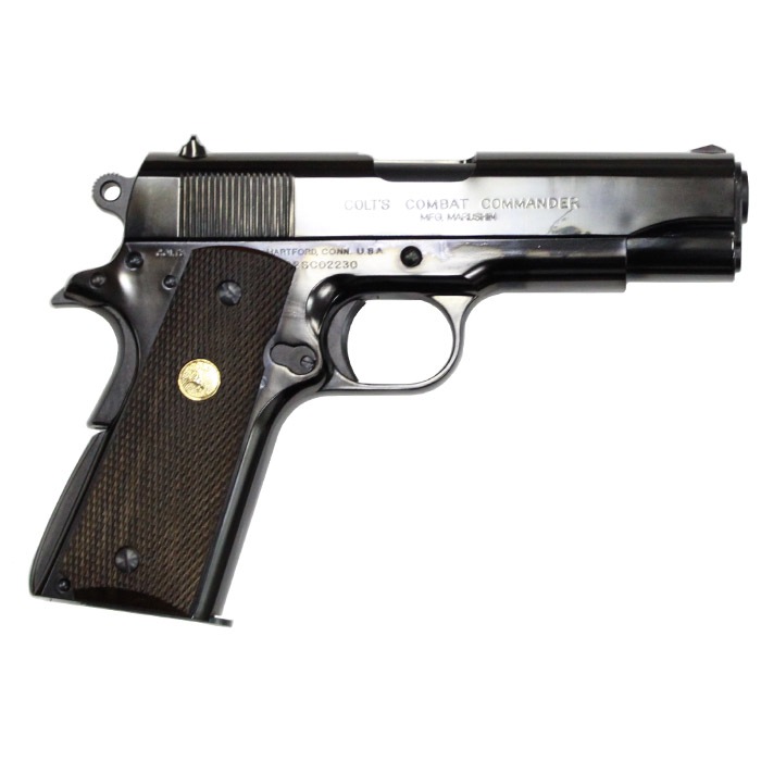 コンバットコマンダー NEW PFC モデルガン Wディープブラック ≪完成品