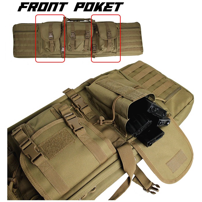 【10月22日再入荷】CONDORタイプ MOLLEハイキャパシティー GUNバッグ C ≪1,200 × 310 × 80 mm≫