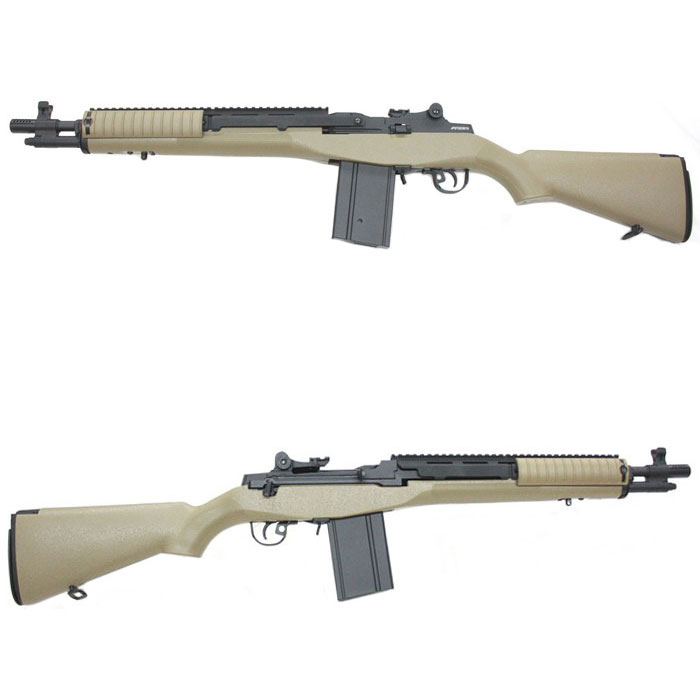Knight's M14 SOCOM フルメタル電動ガン プラストック TAN | 電動ガン