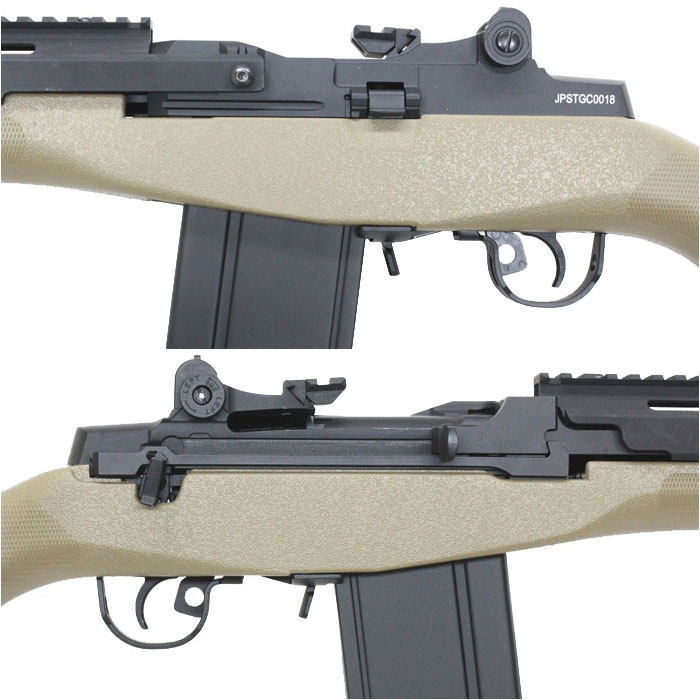 Knight's M14 SOCOM フルメタル電動ガン プラストック TAN