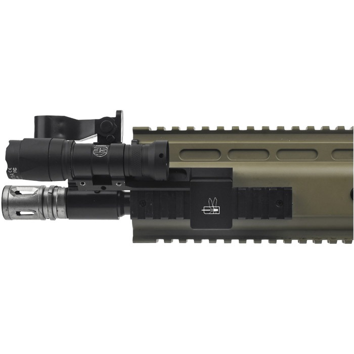20mmレイル用 Haley Strategic Thorntail オフセットライトマウント ロング