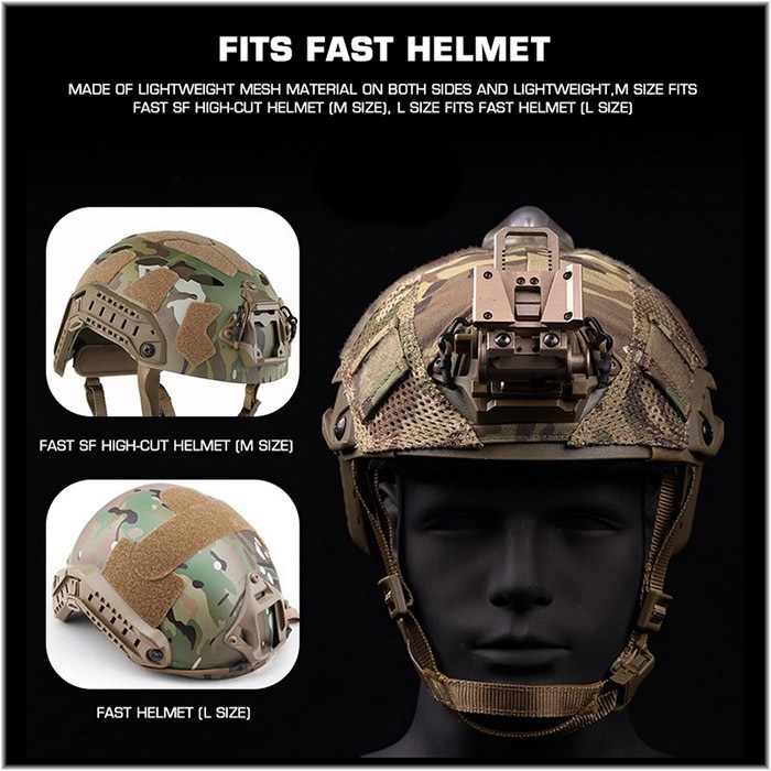 FS ハイブリッド FASTタイプ ヘルメットカバー | 装備,ヘッドギア