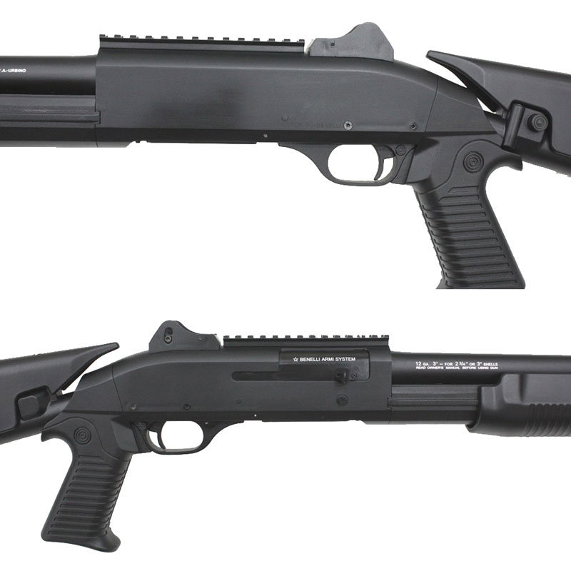 東京マルイ　エアコッキングガン　ベネリM3ロングバレル ベネリ M3 Tac. 固定ストック ロングバレル フルメタルショット