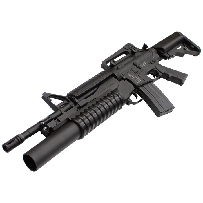 東京マルイ　M4A1＋M203 カスタム Tokyo Marui M4A1 R.I.S + M203 Electric Gun Review - YouTube