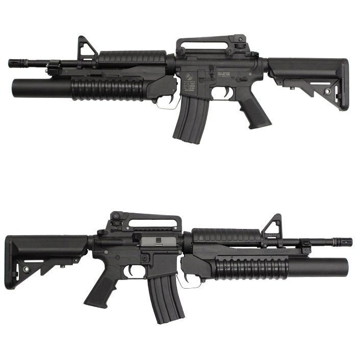 GMTセット】S&T M4A1 スポーツライン G3電動ガン BK with M203 ロング