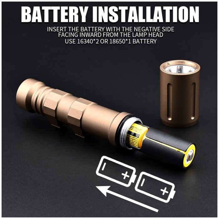 Modlite PLH v2タイプ ロング フラッシュライト