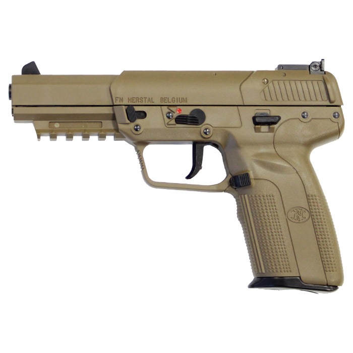 FN Five-Seven EXB2 CO2 ガスブローバック Ver.2 FDE ≪アルミピストン