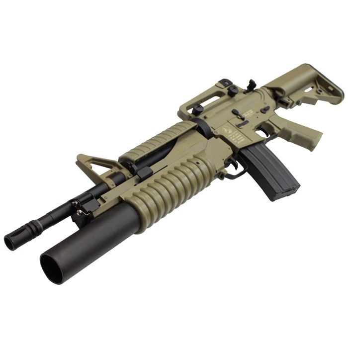 GMTセット】S&T M4A1 スポーツライン G3電動ガン DE with M203 ロング