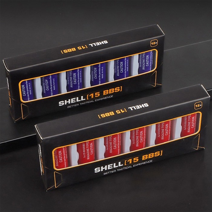 UFC　15連ショットシェル型マガジン 6個入 ≪カラーバリエーション≫
