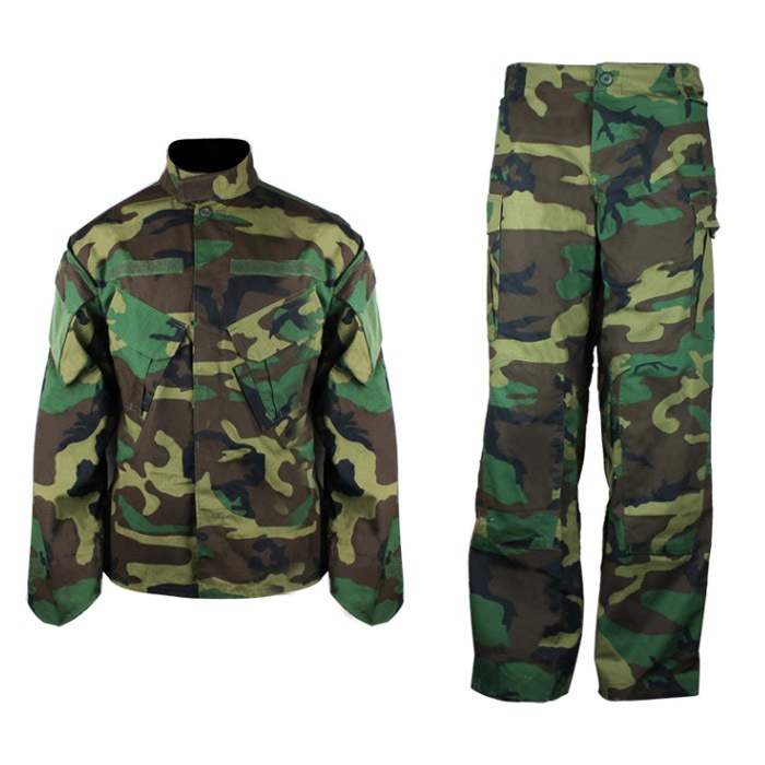 【厳選特価】BDU 上下セット ウッドランド
