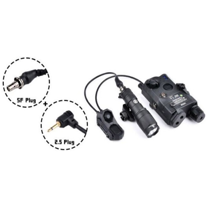 20mmレイル/KEYMOD/M-LOK対応 UNITY AXONタイプ リモートスイッチ SFプラグ/2.5mm