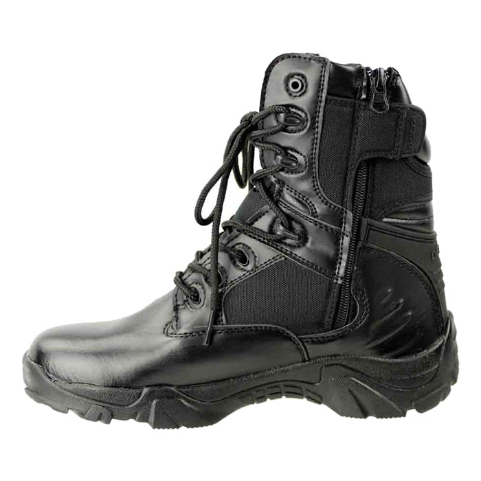 【2月25日再入荷】ノーブランド　DELTAタイプ コンバットブーツ フル BK