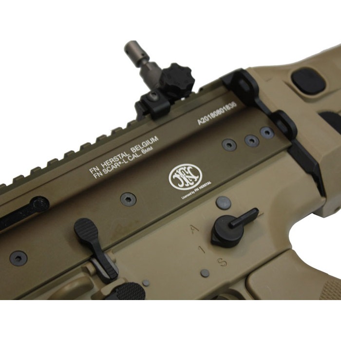 WE-TECH/CYBERGUN　SCAR-L ガスブローバック DE V3 ≪FN刻印≫≪注文後1営業日で出荷≫