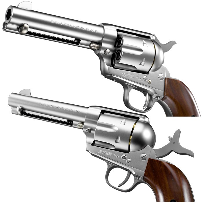 SAA.45 シビリアン 4 3/4インチ シルバー | エアコッキング本体