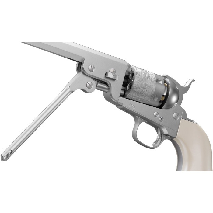 【4月17日以降新発売】M1851 NAVY シルバー ≪エアーリボルバー プロ≫【予約受付中】