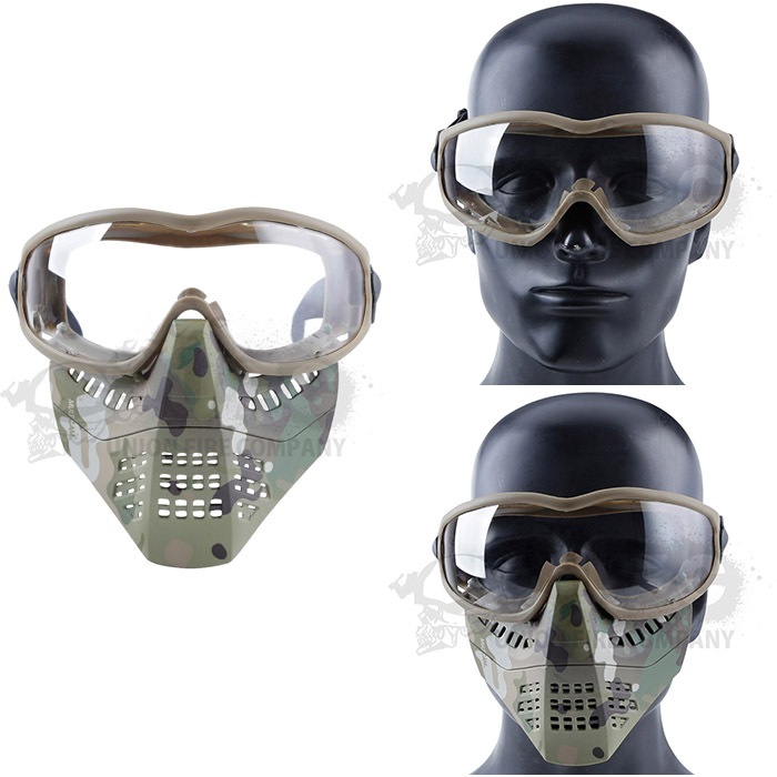 【厳選特価】Ant shapeタイプ CLゴーグル＆マスク