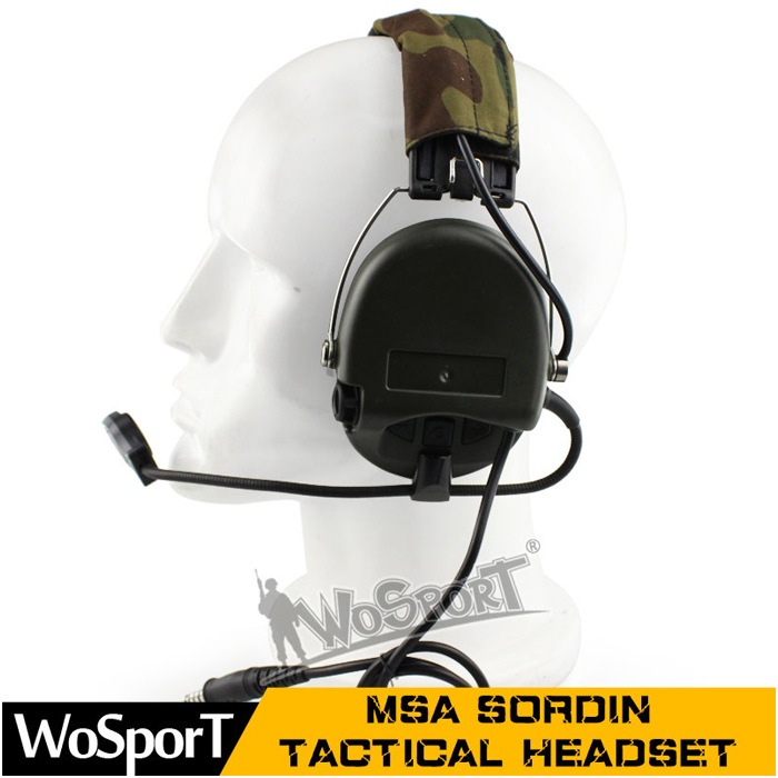 MSA Sordinタイプ ヘッドセット BLACK | 海外メーカー別,WOSPORT
