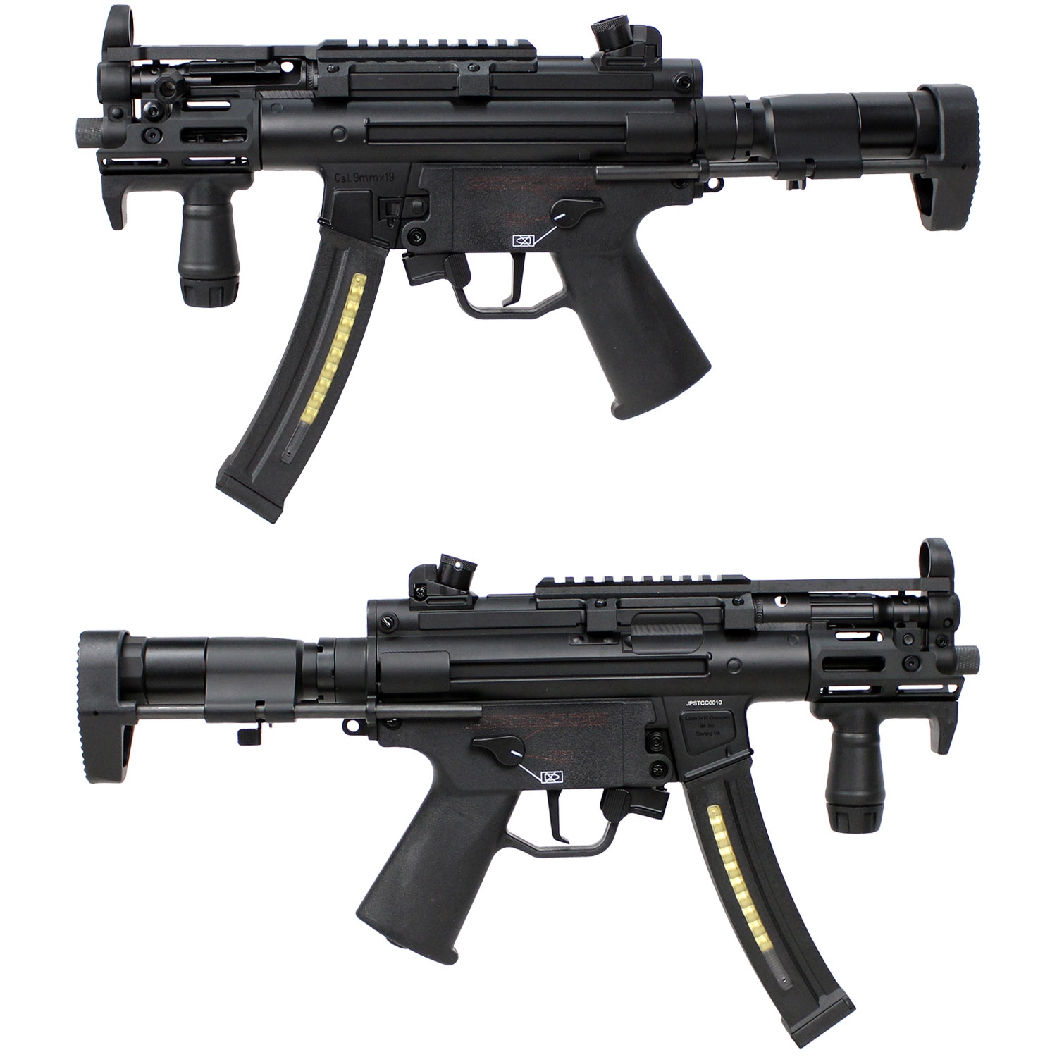 Enhanced MP5K PDWストック フルメタルETU電動ガン ≪E-SHOOTER