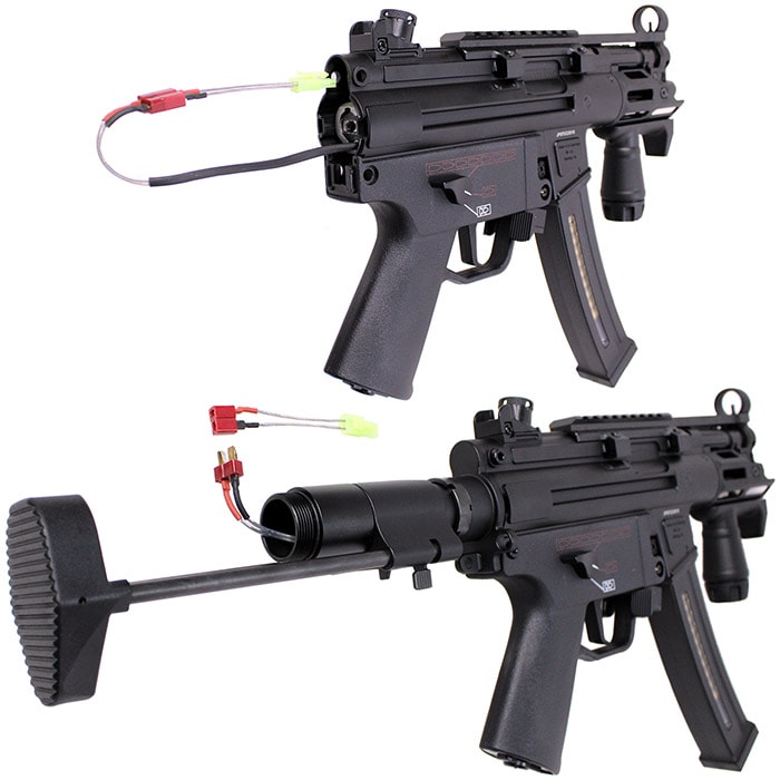 Enhanced MP5K PDWストック フルメタルETU電動ガン ≪E-SHOOTER