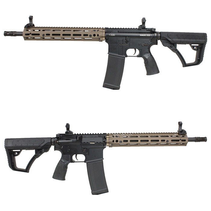 【厳選特価】DD M4A1 RISIII フルメタル ETU電動ガン 2トーン ≪CYMA ETU（電子トリガー）搭載モデル≫
