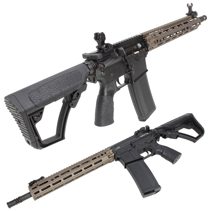 【厳選特価】DD M4A1 RISIII フルメタル ETU電動ガン 2トーン ≪CYMA ETU（電子トリガー）搭載モデル≫