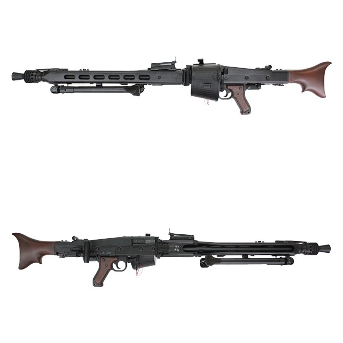 MG42 フルメタル電動ガン リアルウッドストック ≪ファイアートレーサー内蔵 / セミハードガンケース付≫