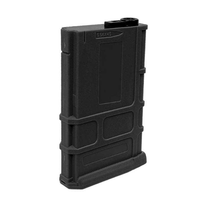 STD M16/M4シリーズ AEG用 PMAGタイプ 110連ショートマガジン BK