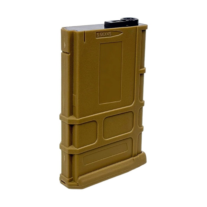 STD M16/M4シリーズ AEG用 PMAGタイプ 110連ショートマガジン DE