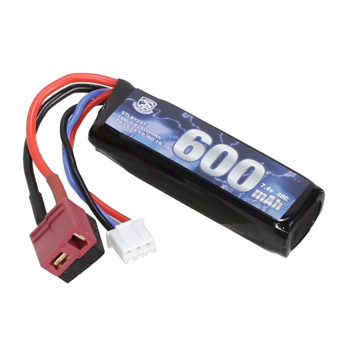 Lipo 7.4v 600mAh 40C コンパクトタイプ リポバッテリー