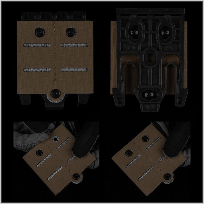 SLタイプ クイックロック フォーク MOLLEアダプター