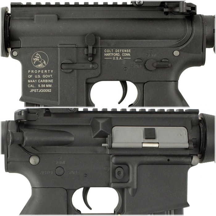 M4 URX4 KM8 チャレンジャーライン G3電動ガン BK ≪COLT刻印≫