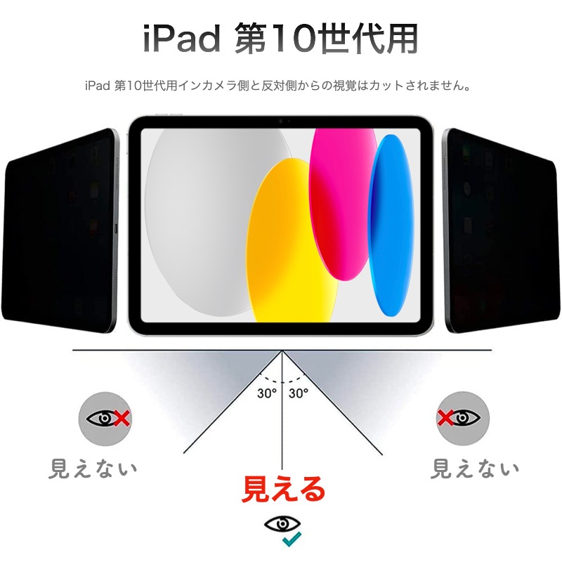 iPad 覗き見防止 iPad iPad Air11/Air13(M3/M2) Pro11/Pro13(M5/M4) 第
