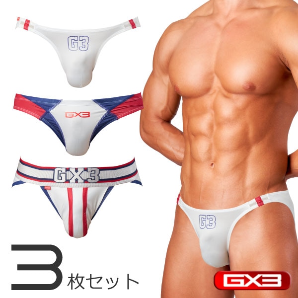 GX3 4枚セット ビキニ 下着 WESTERN ゼブラ ビキニ