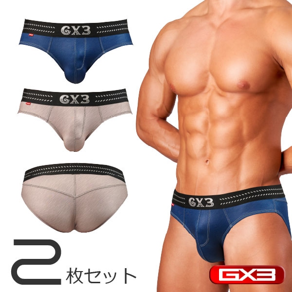 専用ページ.。.:⋈*  ボネ　№3 WESTERN ネイビー デニムステッチ ブリーフパンツ