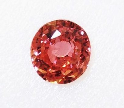 スリランカ産 パパラチアサファイア 1.60ct （鑑別書付）No.4931  
