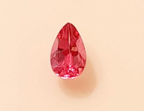 タンザニア産 ピンクスピネル(非加熱) 0.26ct No.1803-10-01f | ルース 