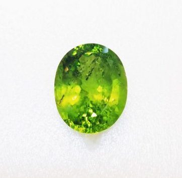 自家製 Peridot Genuine ハーフパン ミャンマー産 ペリドット(非加熱