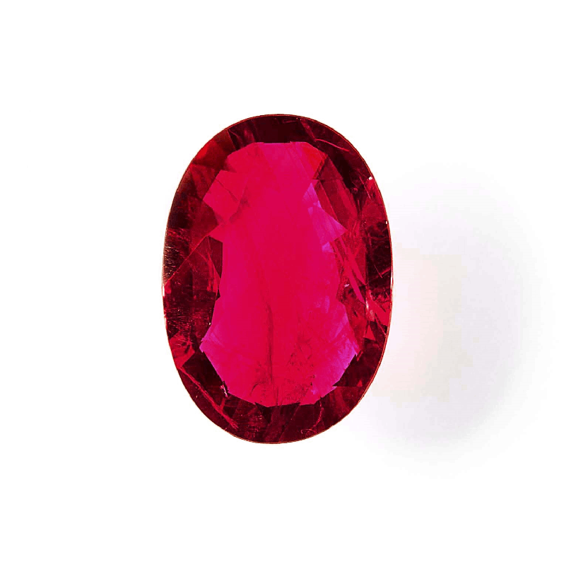 天然ルビー1.079ct ルース裸石ジェムストーンオーバルカット鑑別書付き