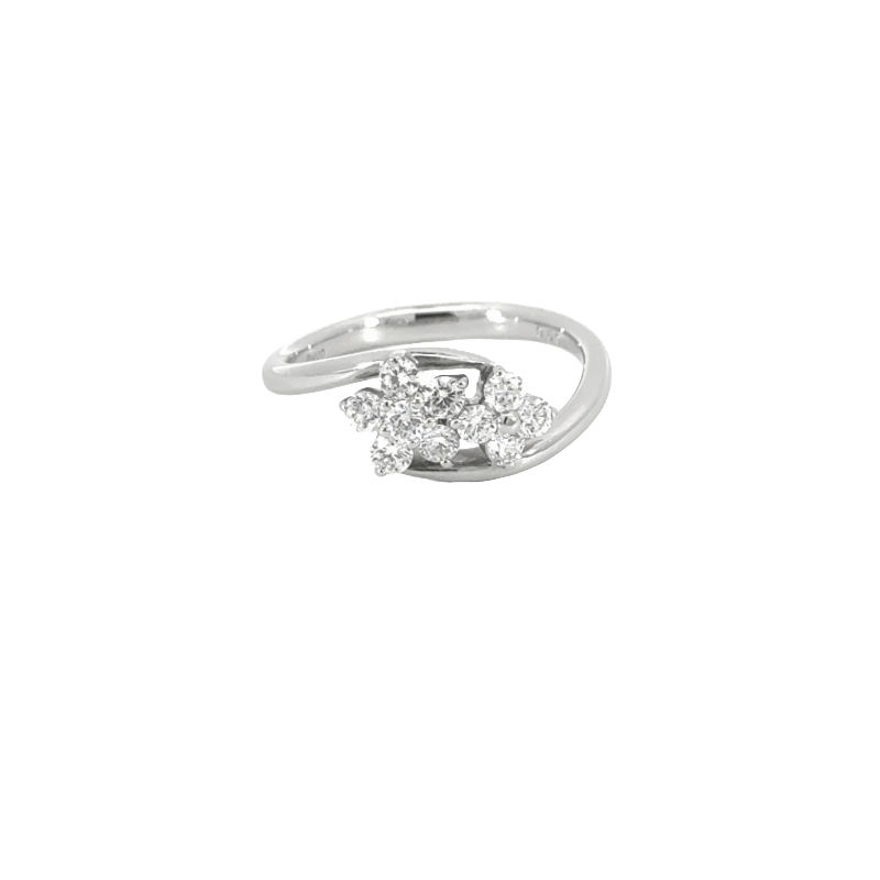 50. PT デザインダイヤモンドリング 【0.504ct】(鑑別書付き)
