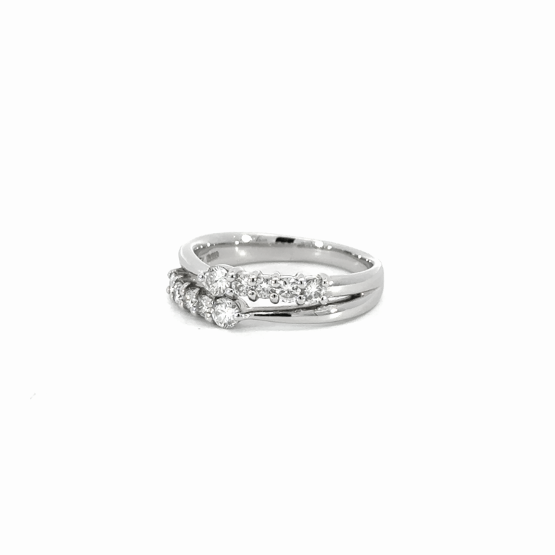 17. PT デザインダイヤモンドリング 【0.505ct】(鑑別書付き)