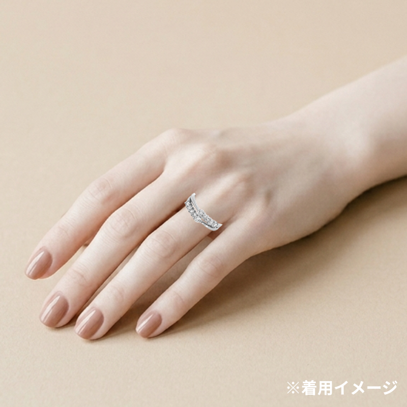 17. PT デザインダイヤモンドリング 【0.505ct】(鑑別書付き)