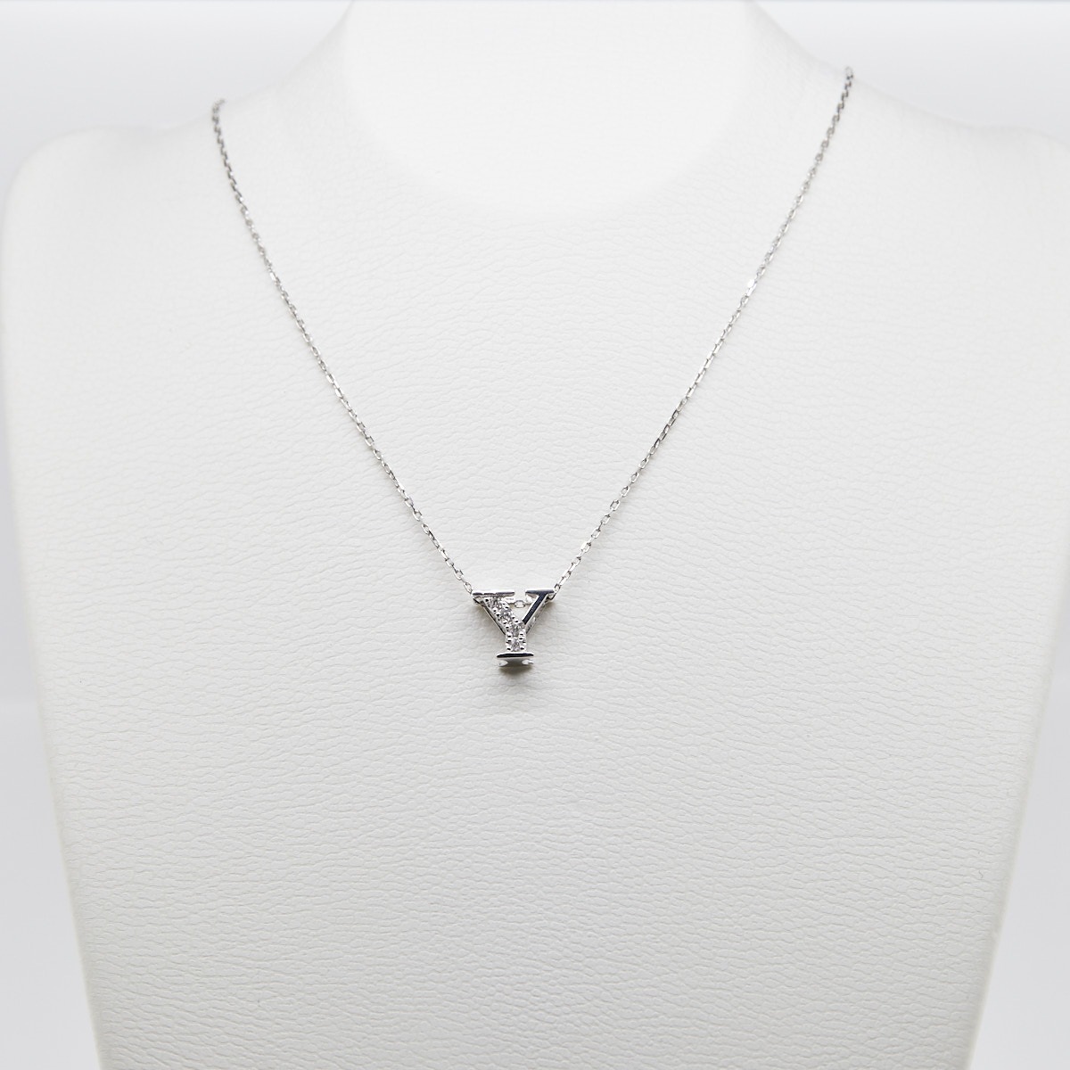 045 PT ダイヤモンド イニシャル ペンダント Y 0.03ct ダイヤモンド製品,ペンダント｜ダイヤモンド・カラーストーンの玉煌