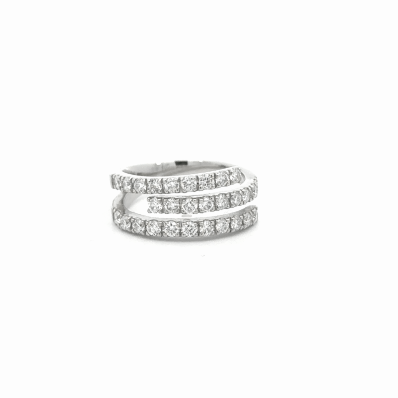 38. PT デザインダイヤモンドリング 【D0.88ct】(鑑別書付き)