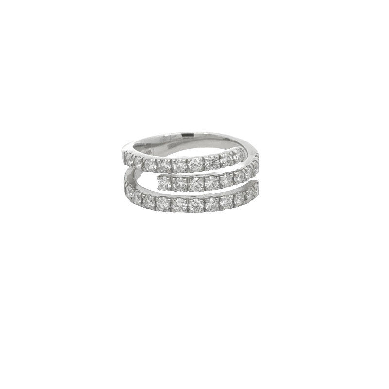 38. PT デザインダイヤモンドリング 【D0.88ct】(鑑別書付き)