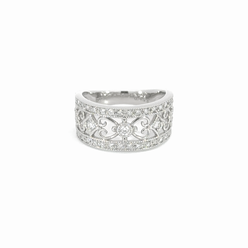 41. PT デザインダイヤモンドリング 【0.481ct】(鑑別書付き)