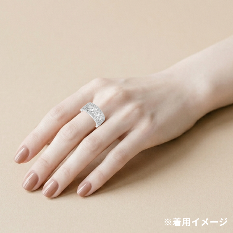 41. PT デザインダイヤモンドリング 【0.481ct】(鑑別書付き)